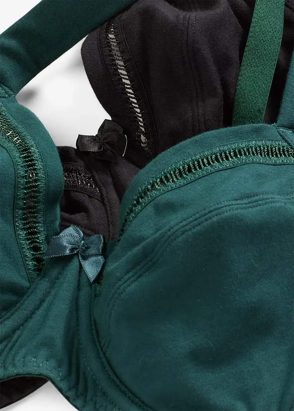 Reggiseno con ferretto (pacco da 2), bonprix