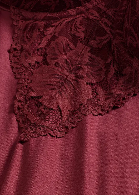 Body con perizoma e spalline imbottite, bonprix