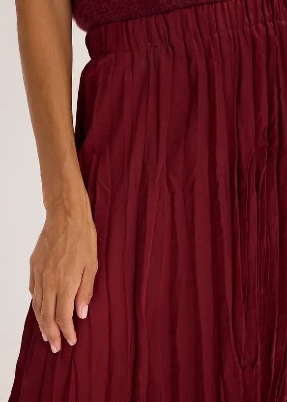 Gonna in satin stropicciato, bonprix