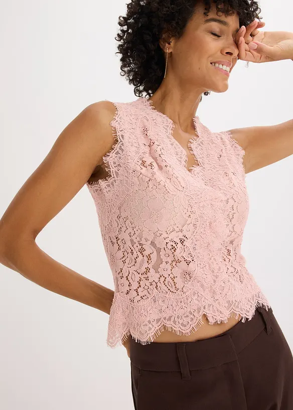 Gilet in pizzo, bonprix