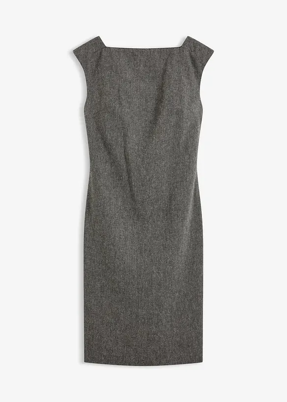 Abito a tubino con effetto tweed, bonprix