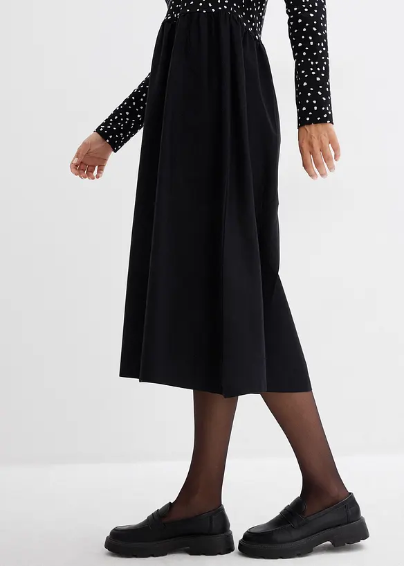 Abito in materiale misto di puro cotone, bonprix