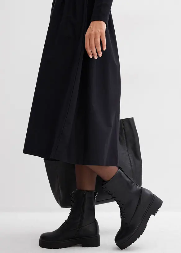 Abito in materiale misto di puro cotone, bonprix