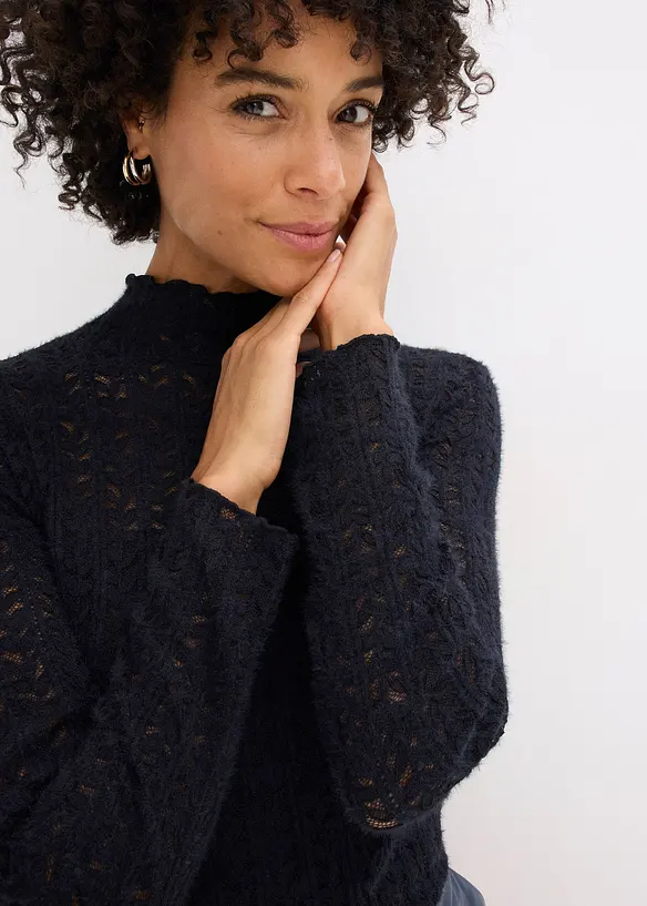 Dolcevita in pizzo, bonprix