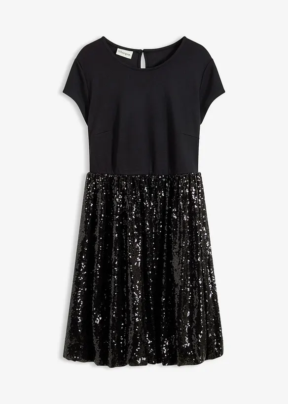 Abito in jersey di misto viscosa, bonprix