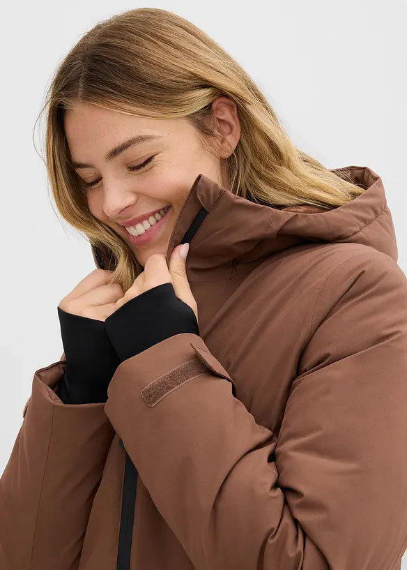 Giacca da sci con ghetta paraneve, bonprix