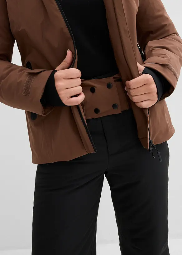 Giacca da sci con ghetta paraneve, bonprix