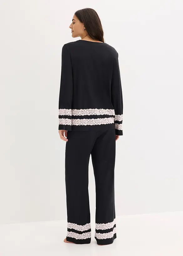 Pigiama in viscosa morbida, bonprix