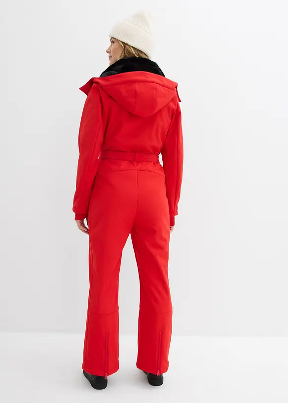 Tuta da sci in softshell idrorepellente, imbottita e calda, bonprix