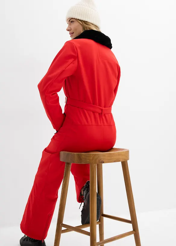 Tuta da sci in softshell idrorepellente, imbottita e calda, bonprix