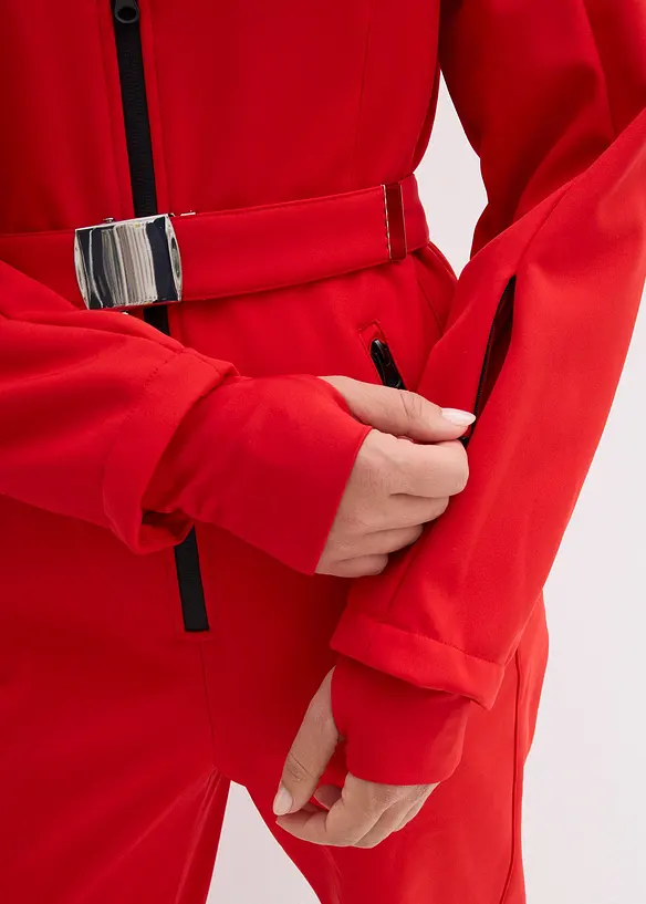 Tuta da sci in softshell idrorepellente, imbottita e calda, bonprix