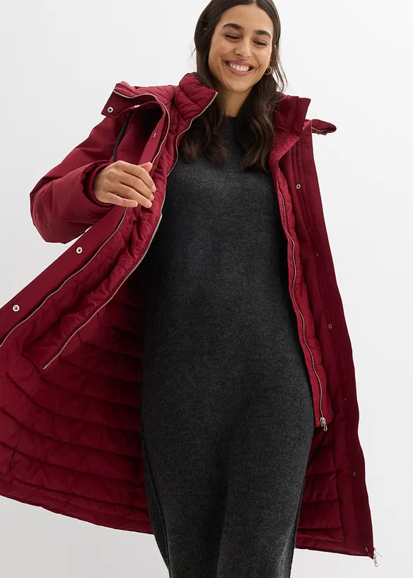 Giaccone outdoor idrorepellente, effetto 2 in 1, bonprix