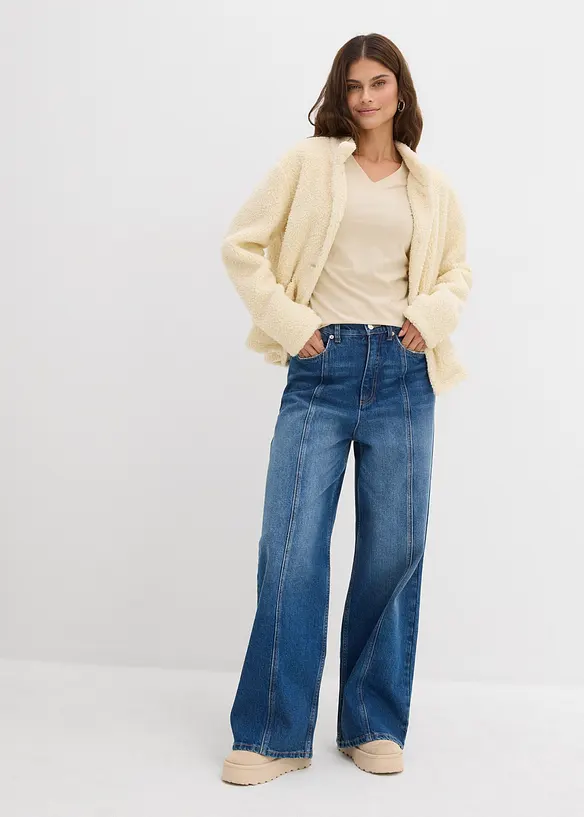 Maglia aderente a maniche lunghe, bonprix