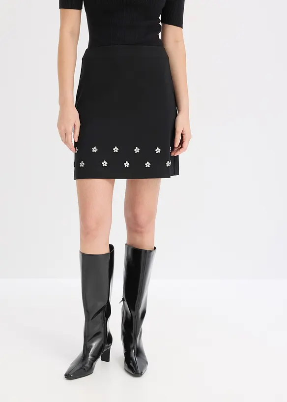 Minigonna in cotone, bonprix