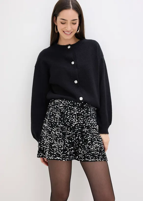 Shorts di paillettes, bonprix