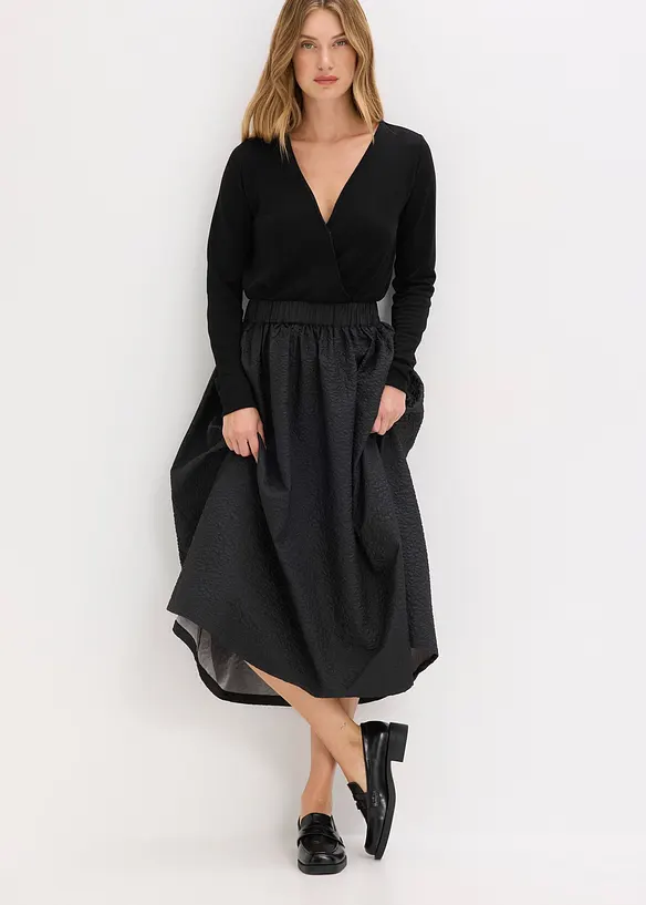 Body in misto viscosa fluente, bonprix