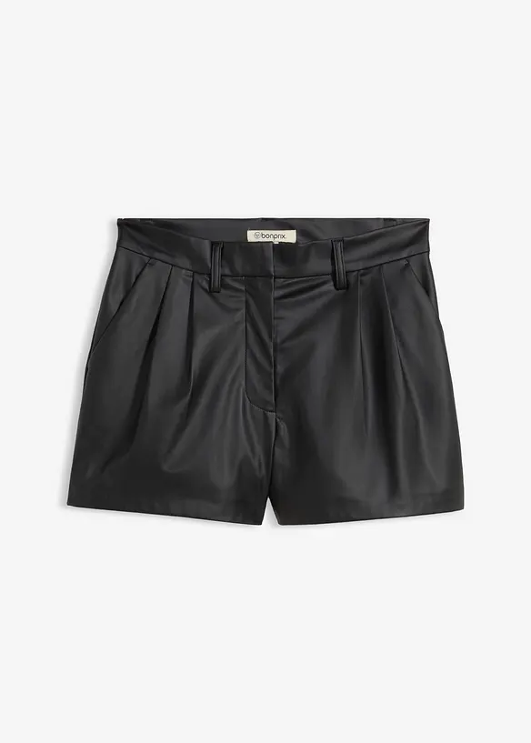 Shorts in similpelle, bonprix
