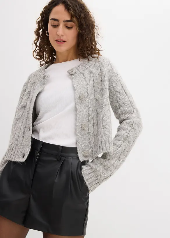 Shorts in similpelle, bonprix