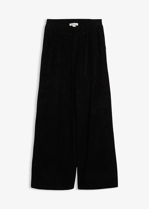 Pantaloni in spugna di jersey, bonprix