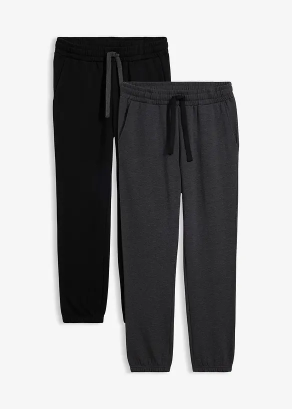 Pantaloni da jogging (pacco da 2), bonprix