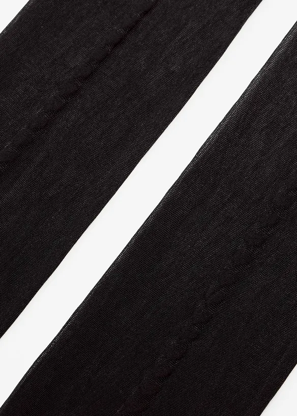 Collant velati con fascia morbida in vita 30 den, bonprix