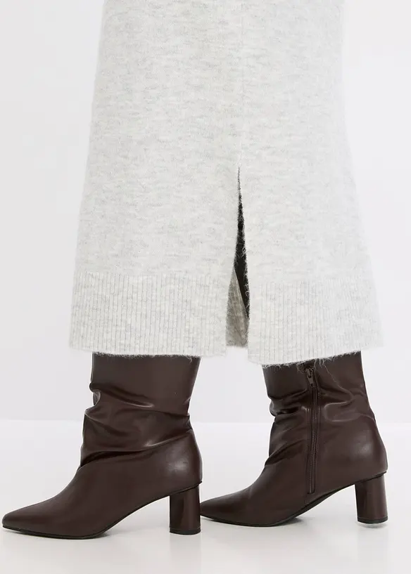 Abito midi in maglia oversize, bonprix