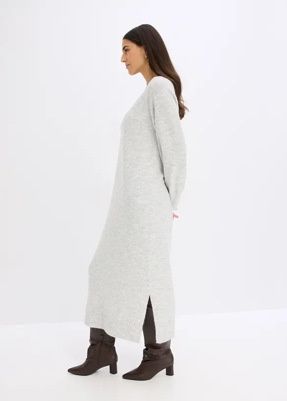 Abito midi in maglia oversize, bonprix