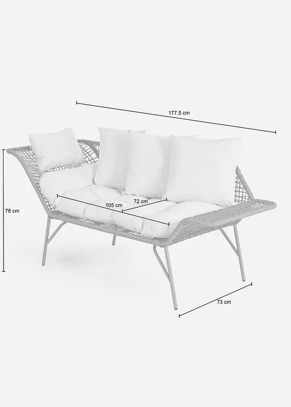 Panca da giardino, bonprix