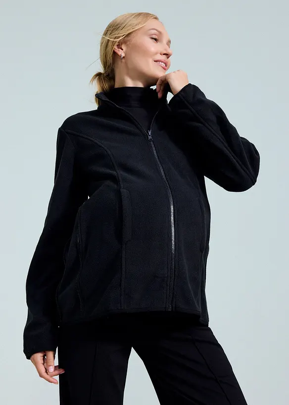 Giacca prémaman 6 in 1 con inserto babywearing e giacca in pile staccabile, bonprix