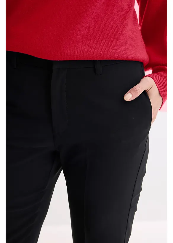 Pantaloni con piega stirata, bonprix