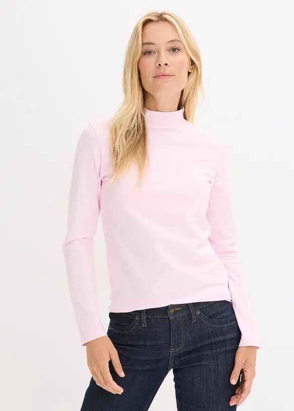 Maglia a maniche lunghe aderente, bonprix