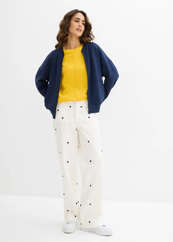 Maglia in puro cotone, bonprix