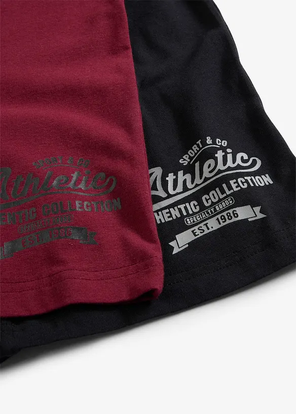 Boxer aderenti lunghi con cotone (pacco da 3), bonprix