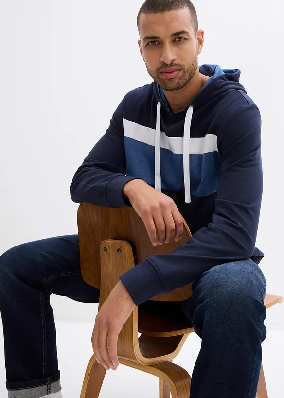 Felpa con cappuccio, bonprix