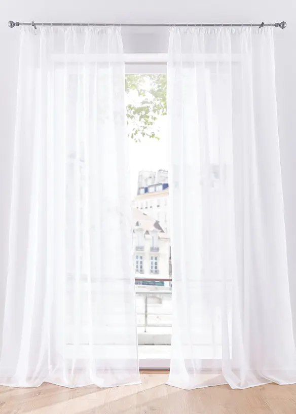 Tenda con poliestere riciclato e struttura fine (pacco da 1), bonprix