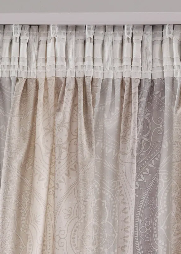 Tenda a righe con poliestere riciclato (pacco da 1), bonprix