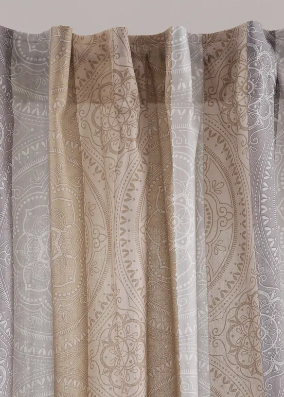 Tenda a righe con poliestere riciclato (pacco da 1), bonprix