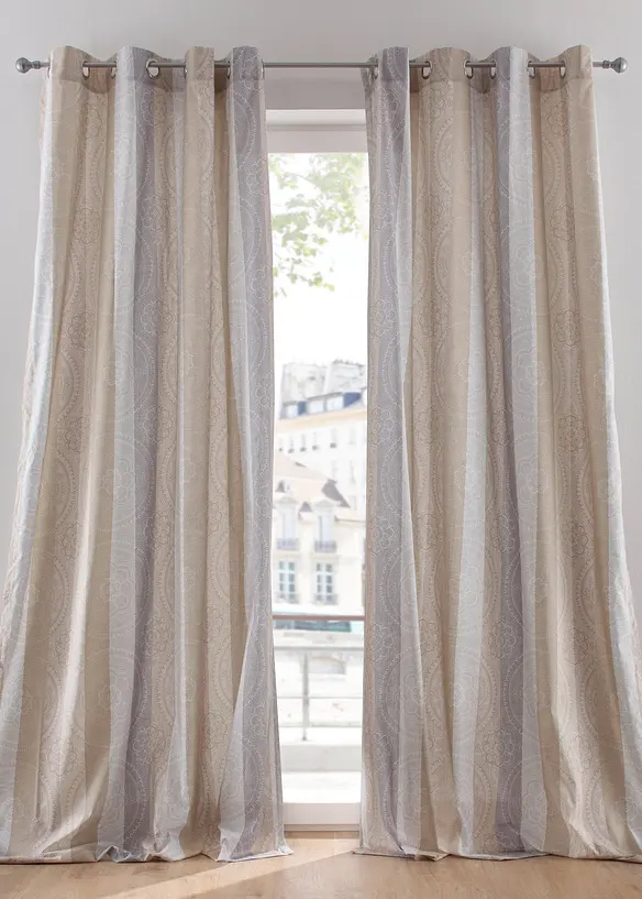 Tenda a righe con poliestere riciclato (pacco da 1), bonprix