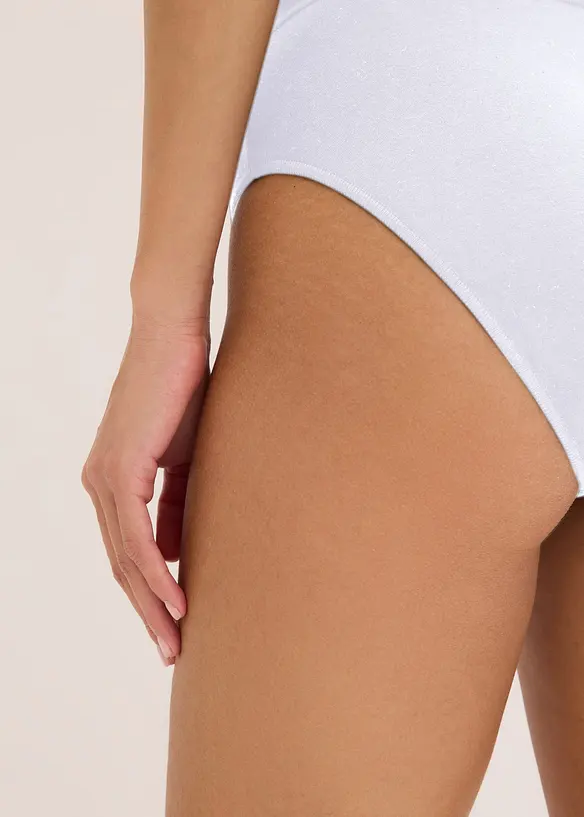 Slip alto con cotone biologico (pacco da 7), bonprix