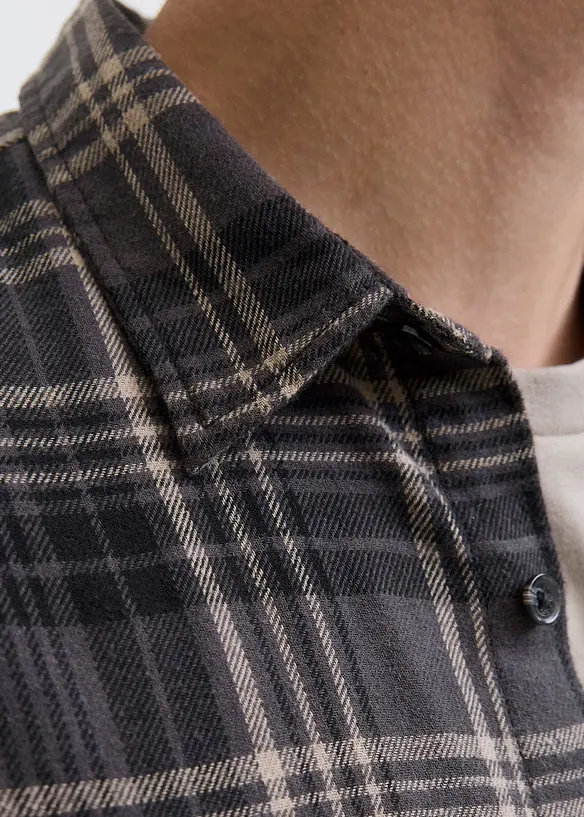 Camicia JJ REBEL in flanella di puro cotone, J&J Rebel