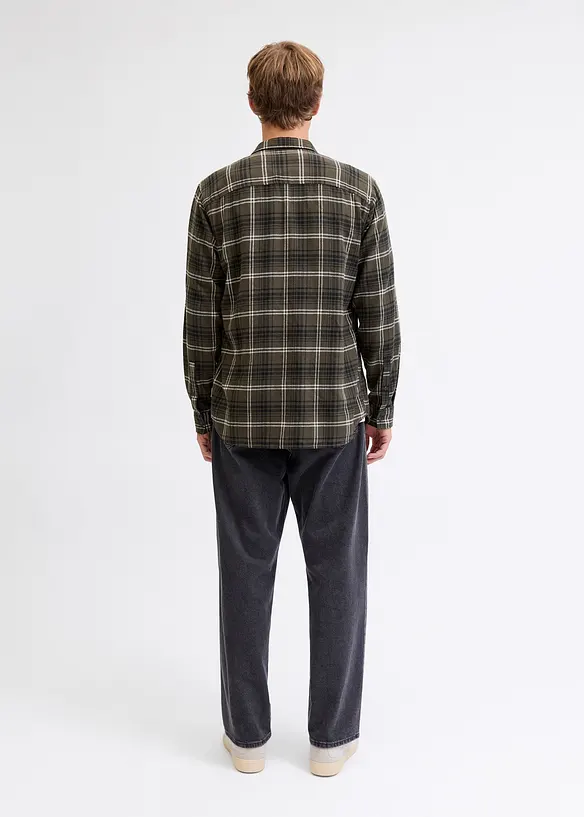 Camicia JJ REBEL in flanella di puro cotone, J&J Rebel