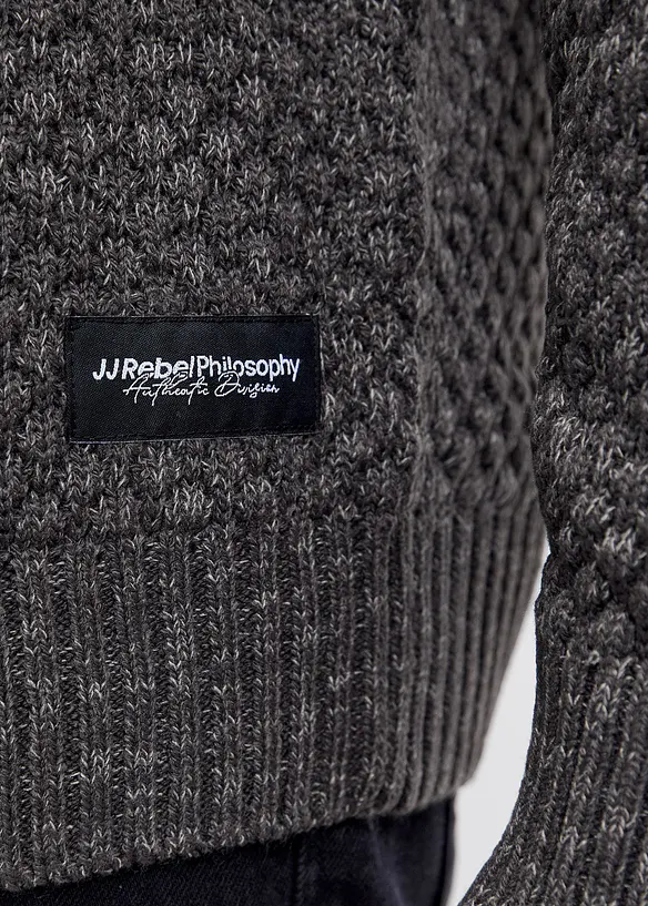 Maglione JJ REBEL regular fit, J&J Rebel