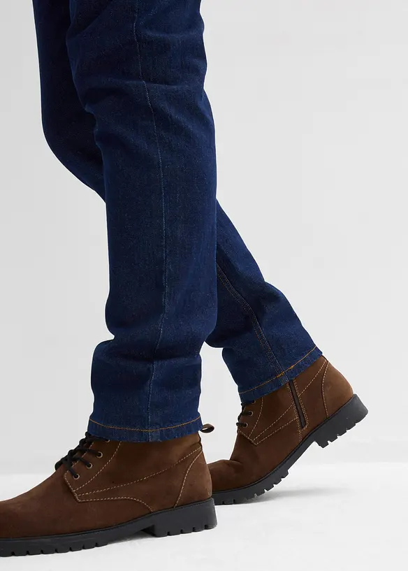 Jeans classic fit con inserto elasticizzato ai lati, straight, bonprix