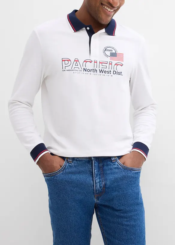 Jeans classic fit con inserto elasticizzato ai lati, straight, bonprix