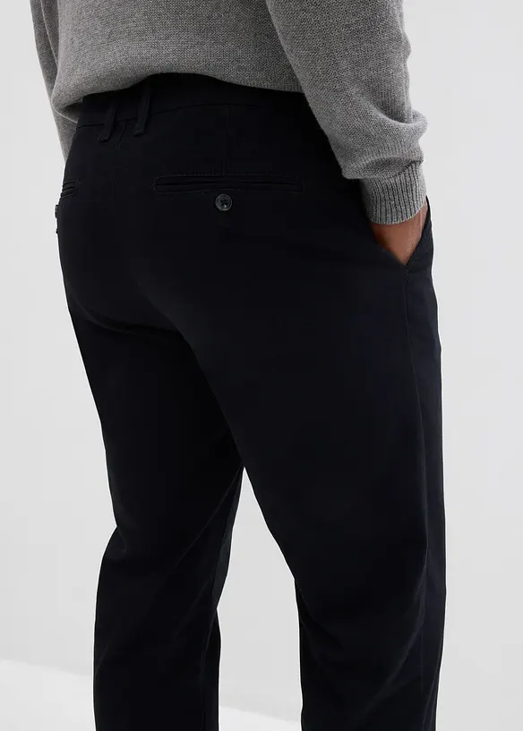 Pantaloni chino in puro cotone regular fit, straight, bonprix