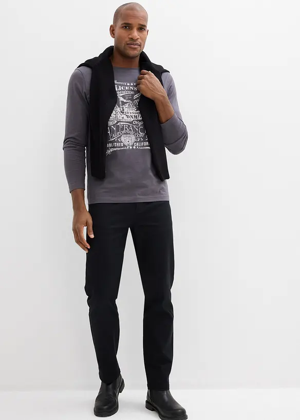 Pantaloni elasticizzati classic fit, straight, bonprix