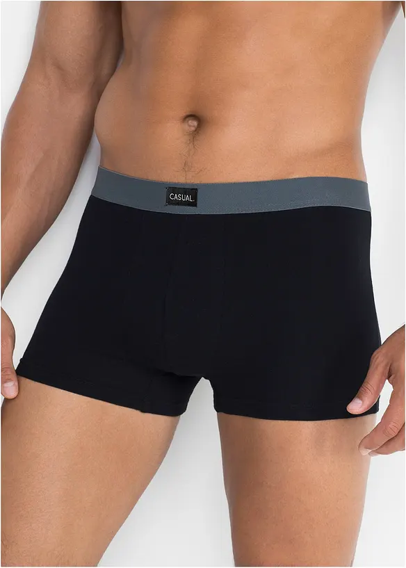 Boxer aderenti con cotone (pacco da 3), bonprix