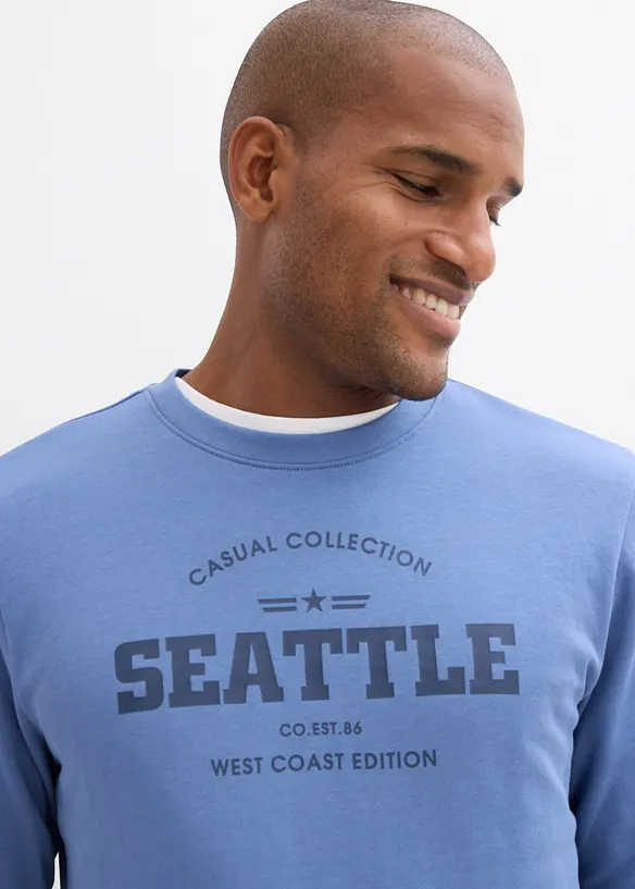 Felpa in puro cotone biologico (pacco da 2), bonprix