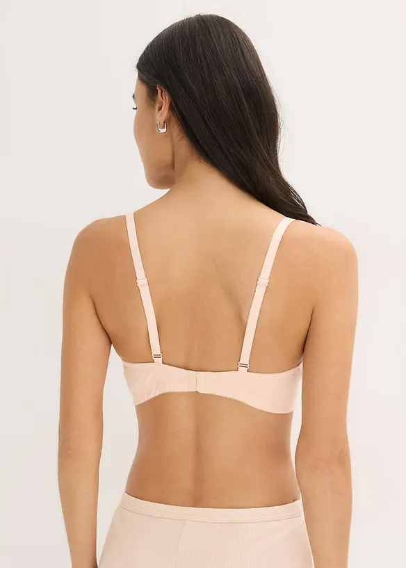 Reggiseno da allattamento senza ferretto con cotone biologico (pacco da 2), bonprix
