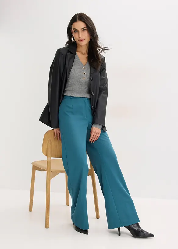 Pantaloni larghi con cinta comoda, bonprix